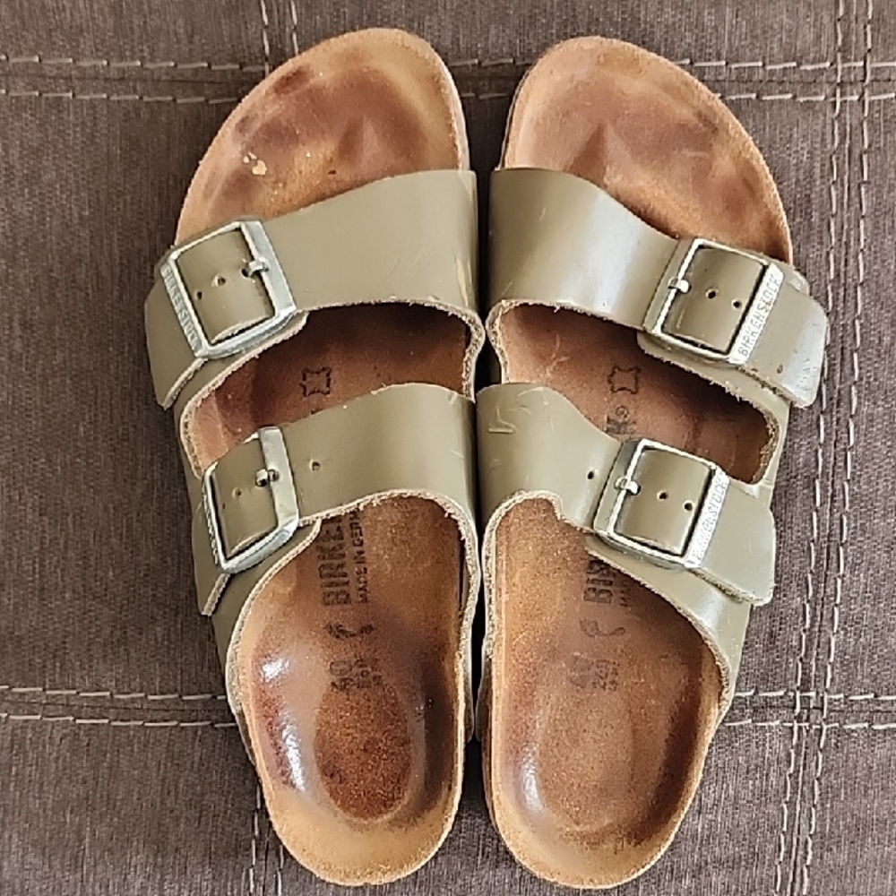 Birkenstock Olive Green Sandals